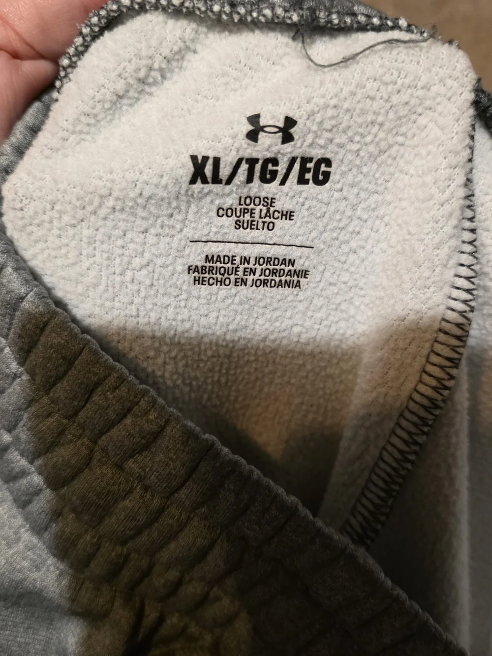 Under Armour Gray Men's Athletic Joggers XL EUC - Picture 3 of 3